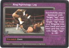 Ring Psychology: Leg